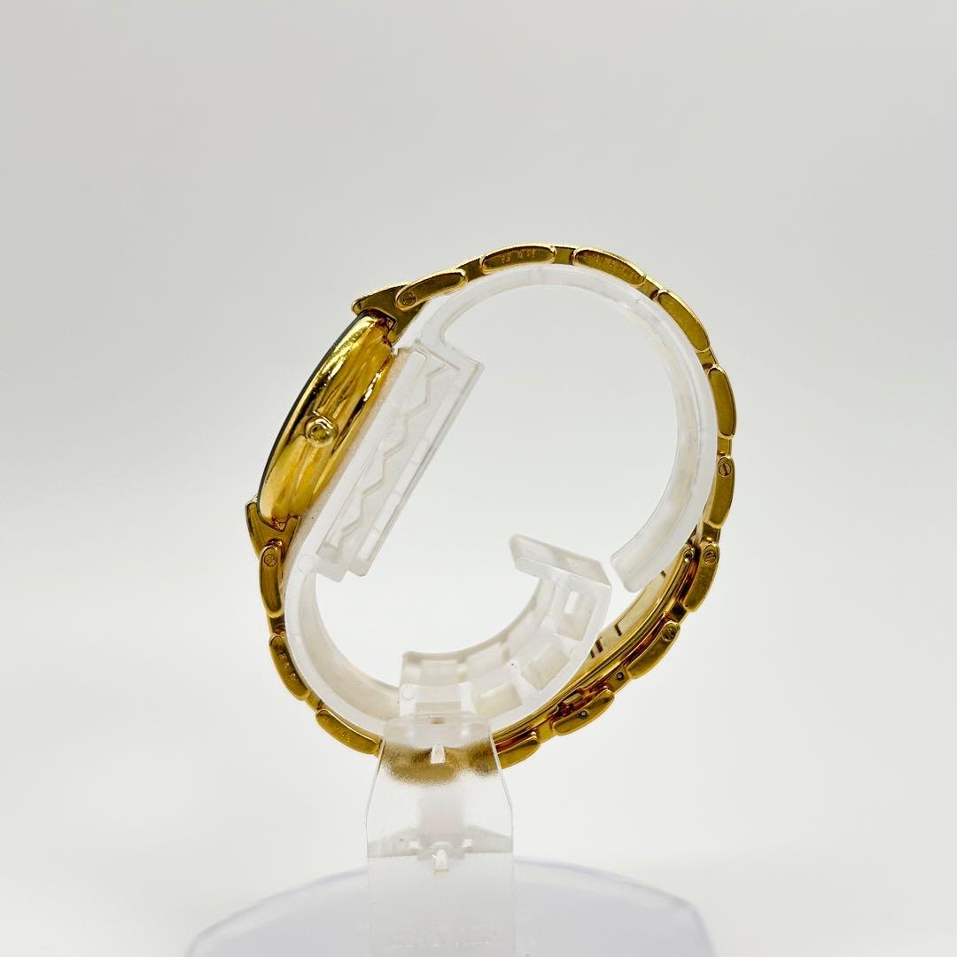 Christian Dior バギラ ブラックダイアル 金コーティング 腕時計