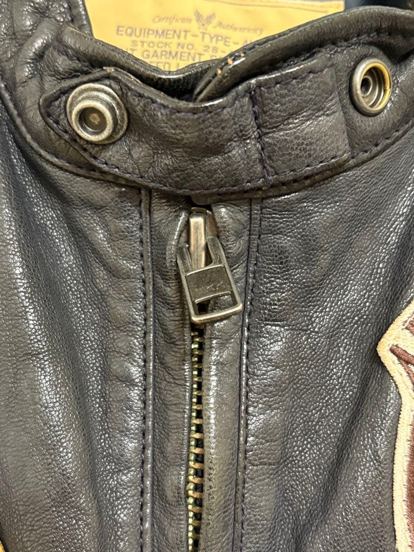 AVIREX シングルライダース ジャケット　２ＸＬ