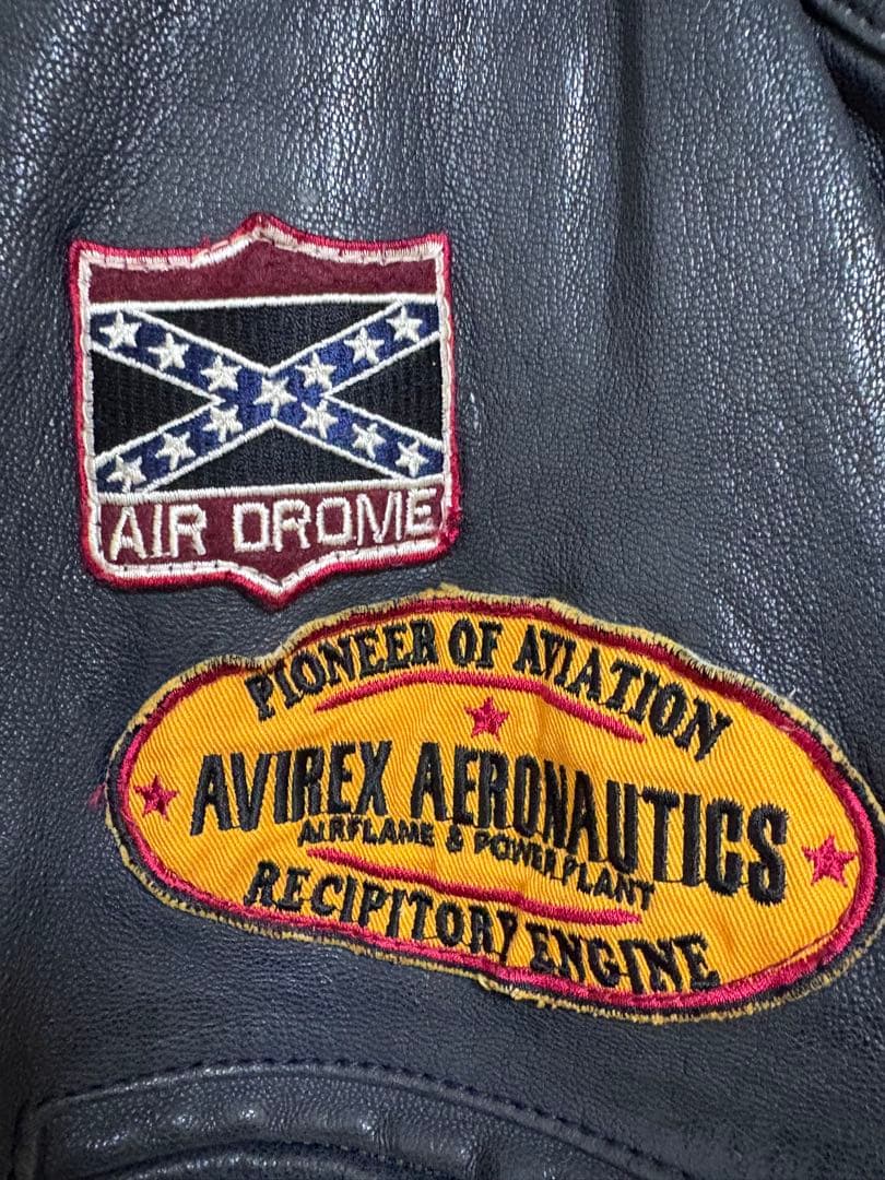 AVIREX シングルライダース ジャケット　２ＸＬ