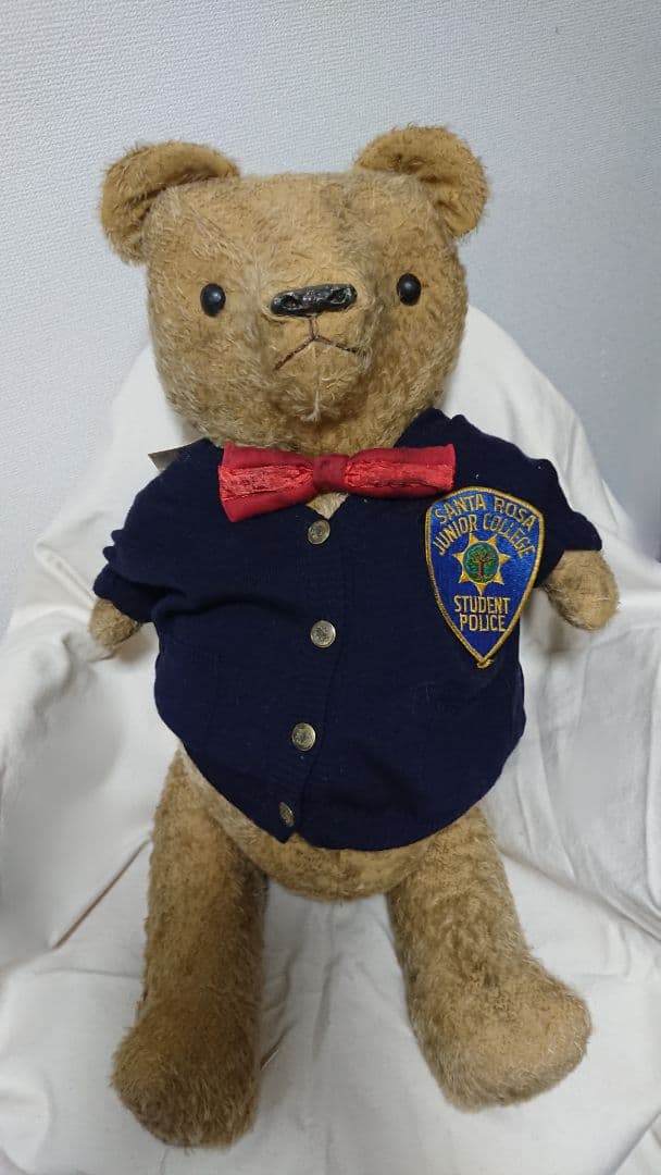 最終値下！加藤日砂1996年•TRAD BEAR 体長75cm大型テディベア・珍