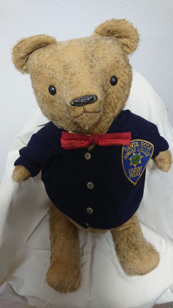 最終値下！加藤日砂1996年•TRAD BEAR 体長75cm大型テディベア・珍