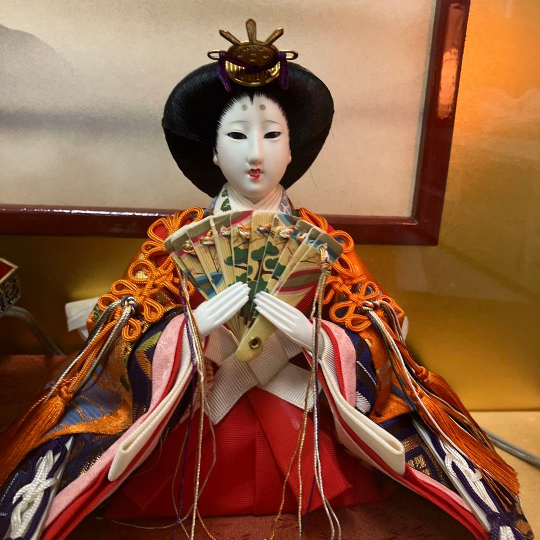 B-4 雛人形 ビンテージ ヴィンテージ ひな祭り 季節物昭和レトロ 古道具