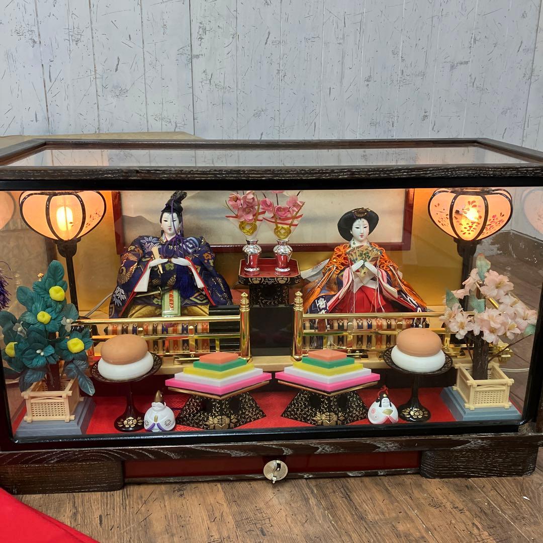 B-4 雛人形 ビンテージ ヴィンテージ ひな祭り 季節物昭和レトロ 古道具
