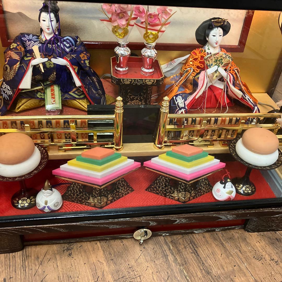 B-4 雛人形 ビンテージ ヴィンテージ ひな祭り 季節物昭和レトロ 古道具