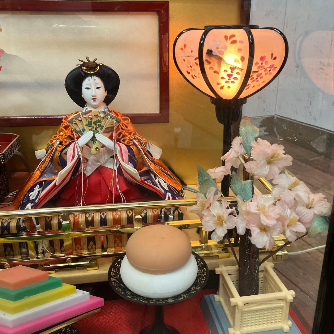 B-4 雛人形 ビンテージ ヴィンテージ ひな祭り 季節物昭和レトロ 古道具