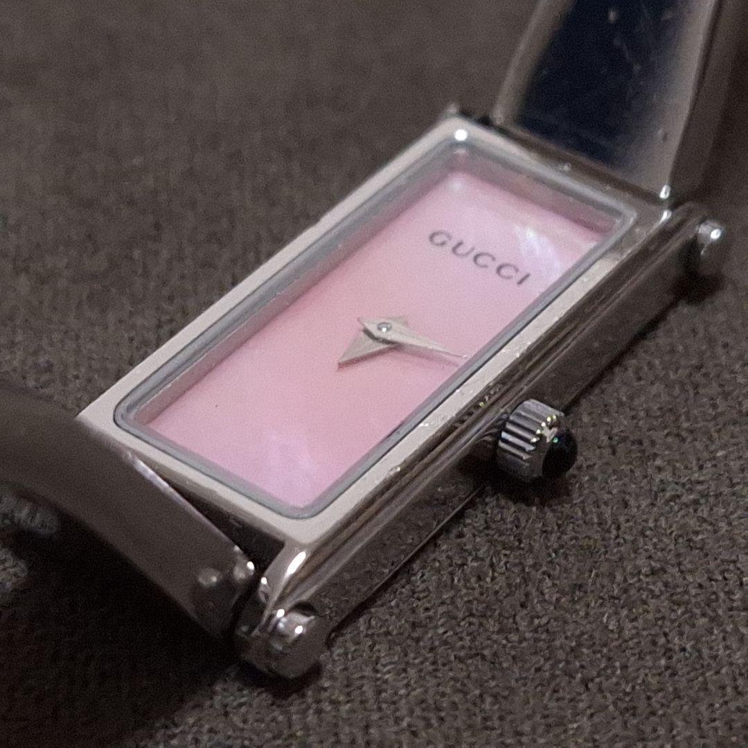 価格交渉歓迎❗ ♥️電池交換済　GUCCI グッチ1500L ピンクシェル