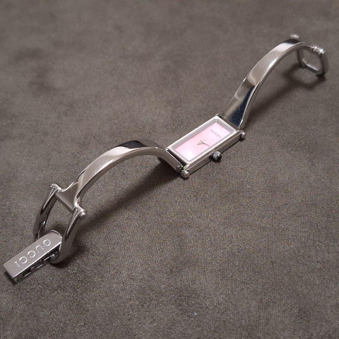 価格交渉歓迎❗ ♥️電池交換済　GUCCI グッチ1500L ピンクシェル