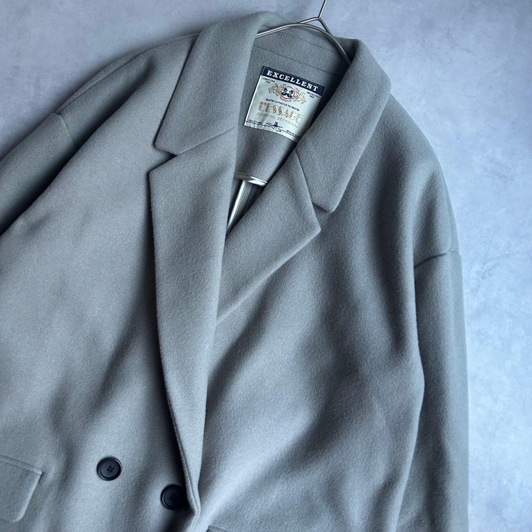 ジャーナルスタンダードレサージュ メルトンウール チェスターコート ロング