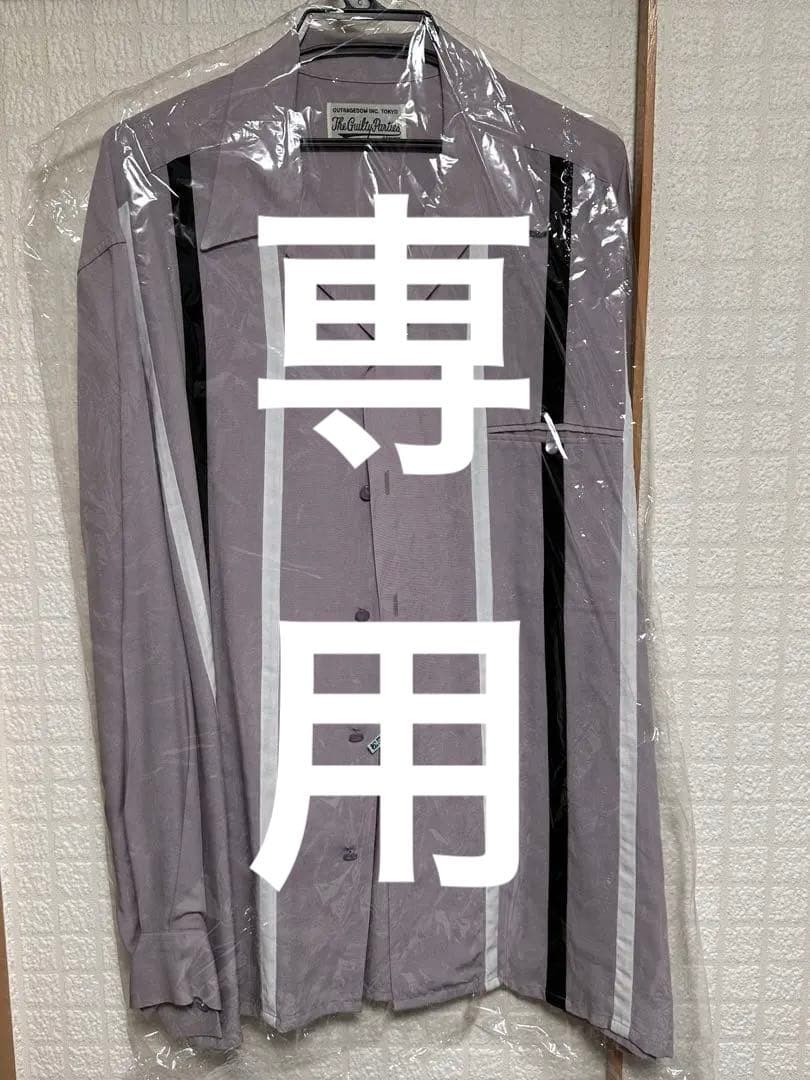 トップス WACKO MARIA OPEN COLLAR SHIRT XXL