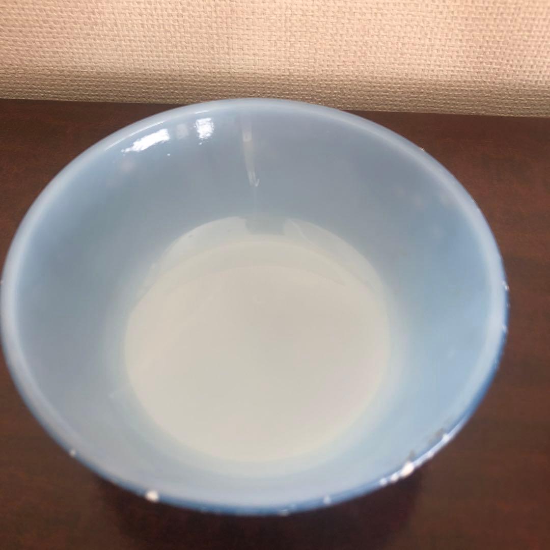グラニット パントリーブルー ファイヤーキング シリアルボウル 2個セット