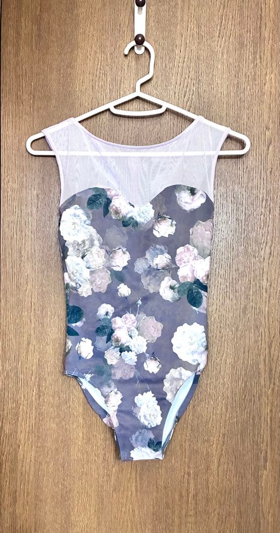 stina 花柄レオタード Sサイズ