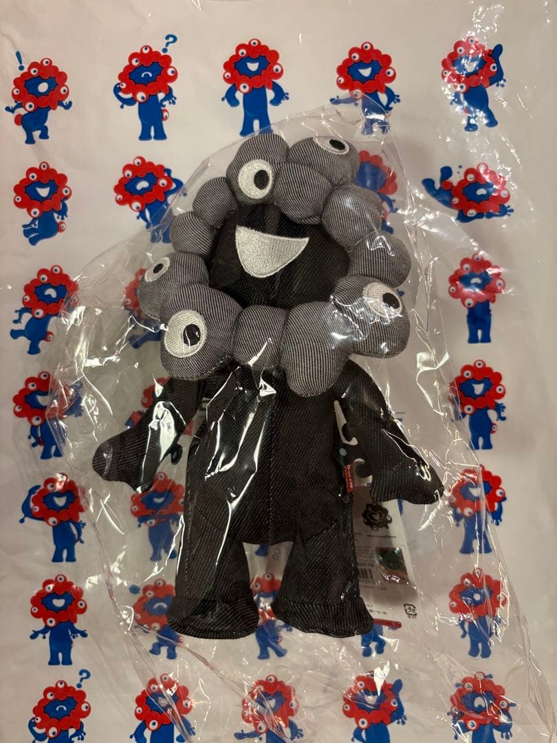 大阪関西万博EDWINの黒いミャクミャク 完売商品/デニムミャクミャクぬいぐるみ