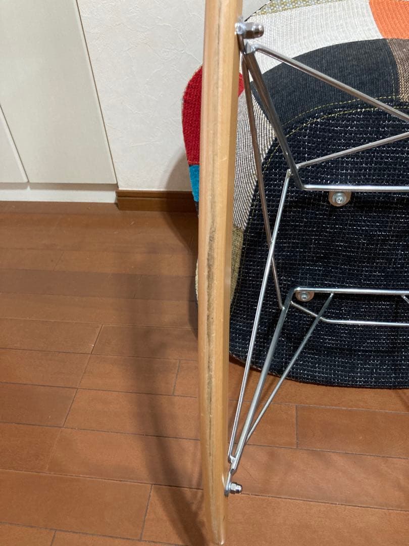 ロッキングチェア　全面パッチワークデザイン