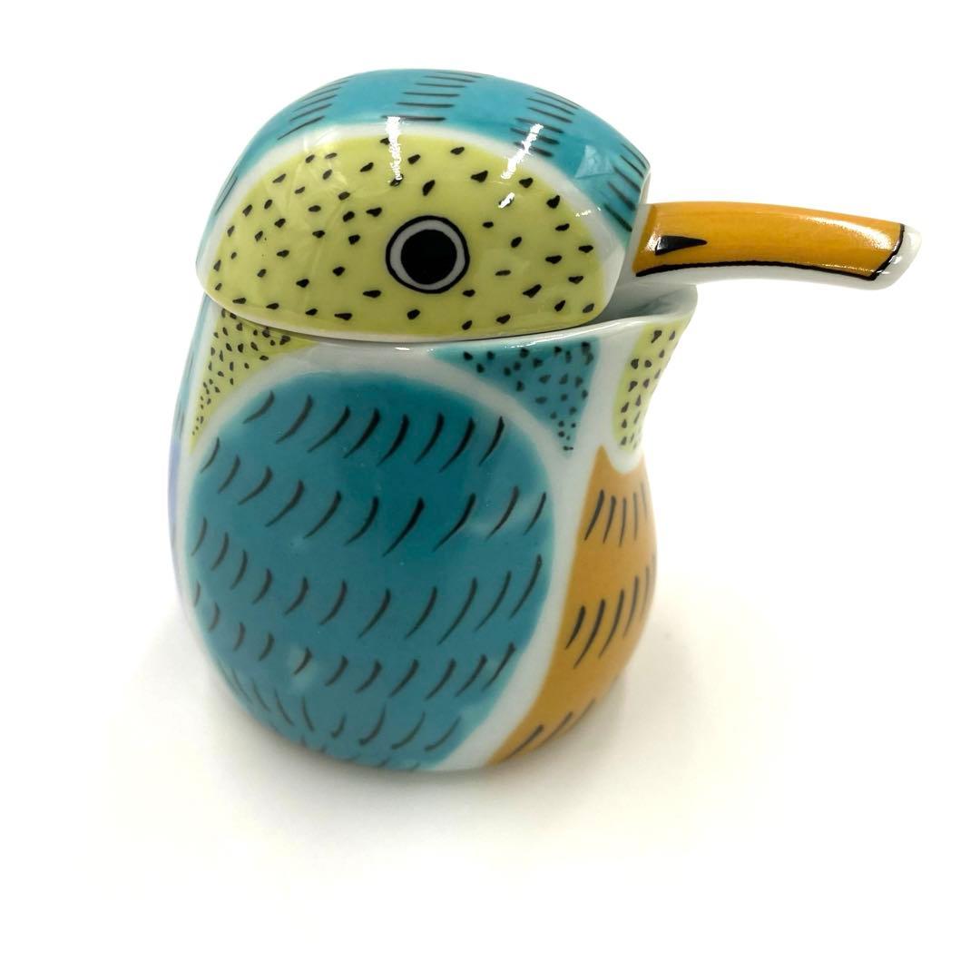 【在庫2】新品】【大人気】有田焼幸楽窯錦川蝉形ミニ汁次　醤油差し