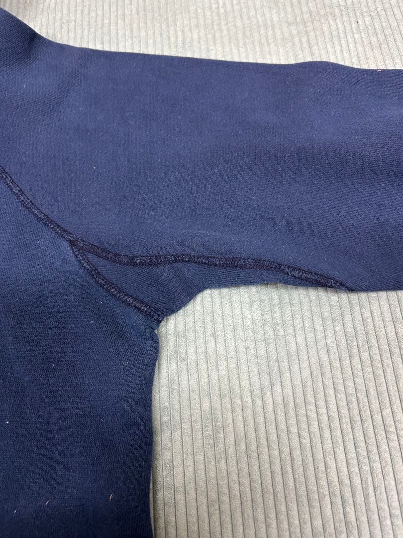 アレンA ネイビー スウェットパーカー ラグランスリーブ ビンテージ