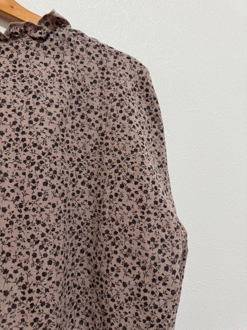 SM2⋈ 【Cross×Linen】フリルワンピース⋈Sサイズ