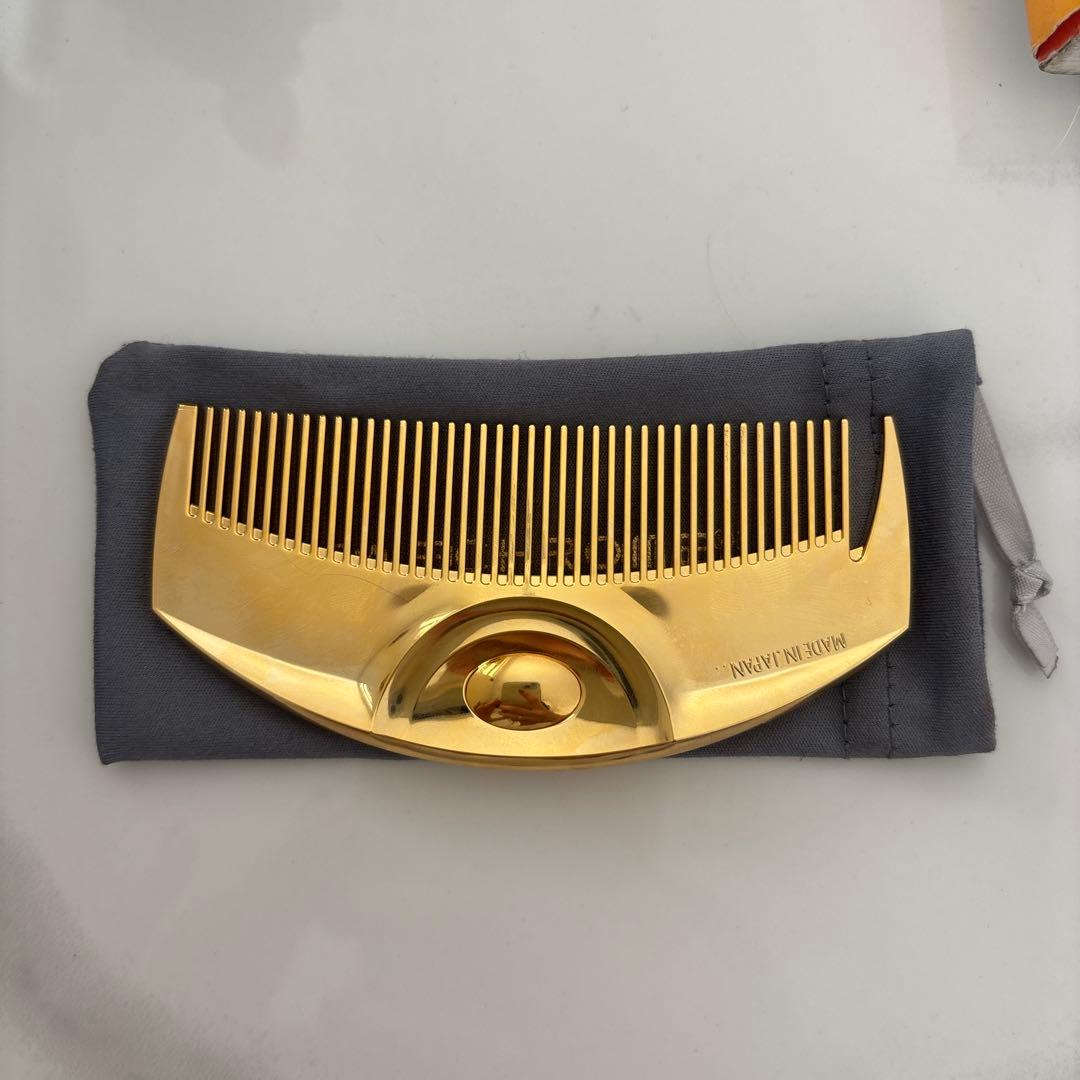 ゴールド ヘアコーム ラブクロム 箱入り