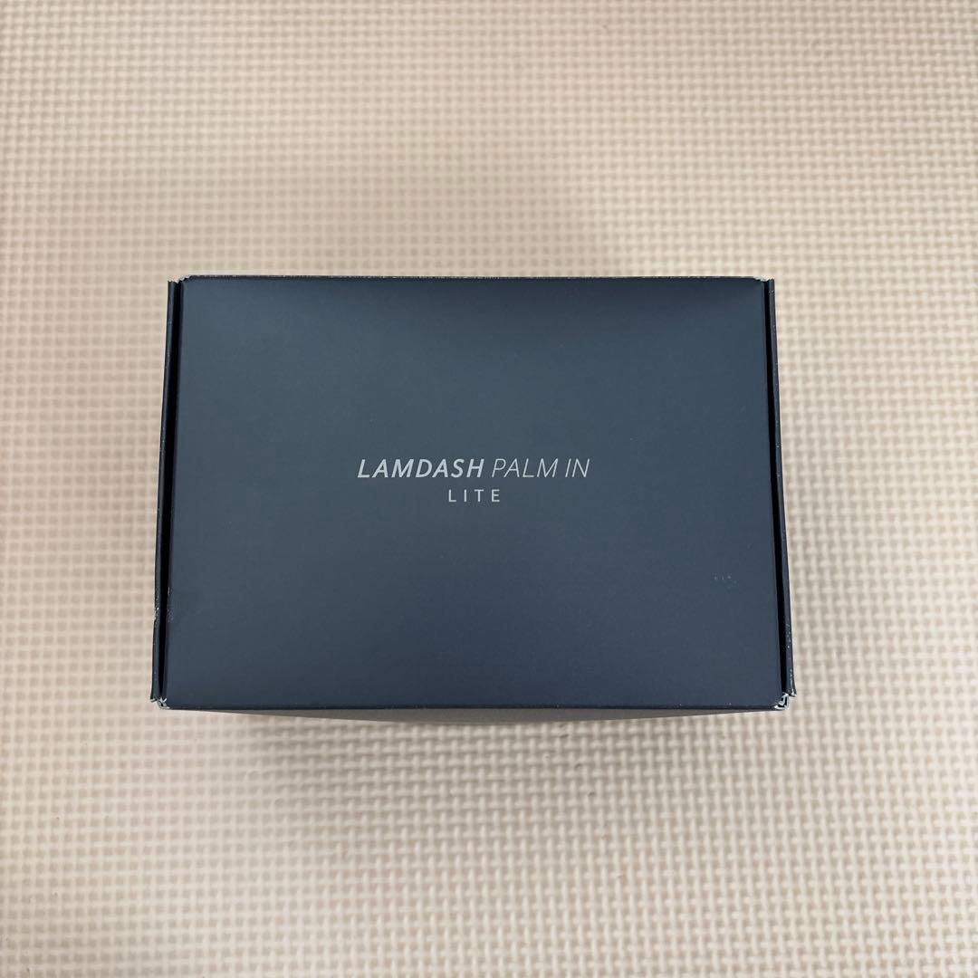 【新品未使用】LAM DASH PALM IN LITE 電気シェーバー