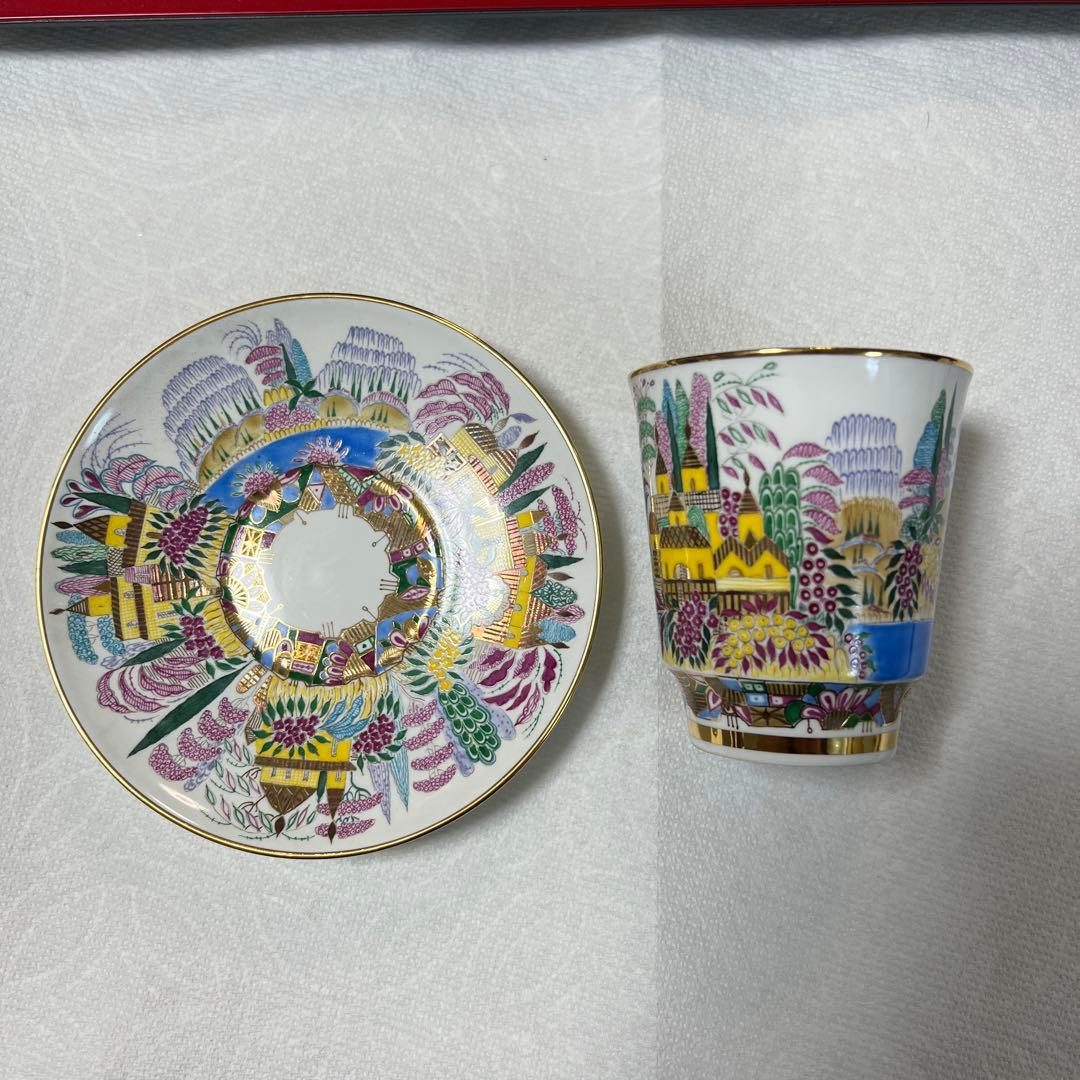 ロシア　インペリアルポーセリン　カップ＆ソーサー