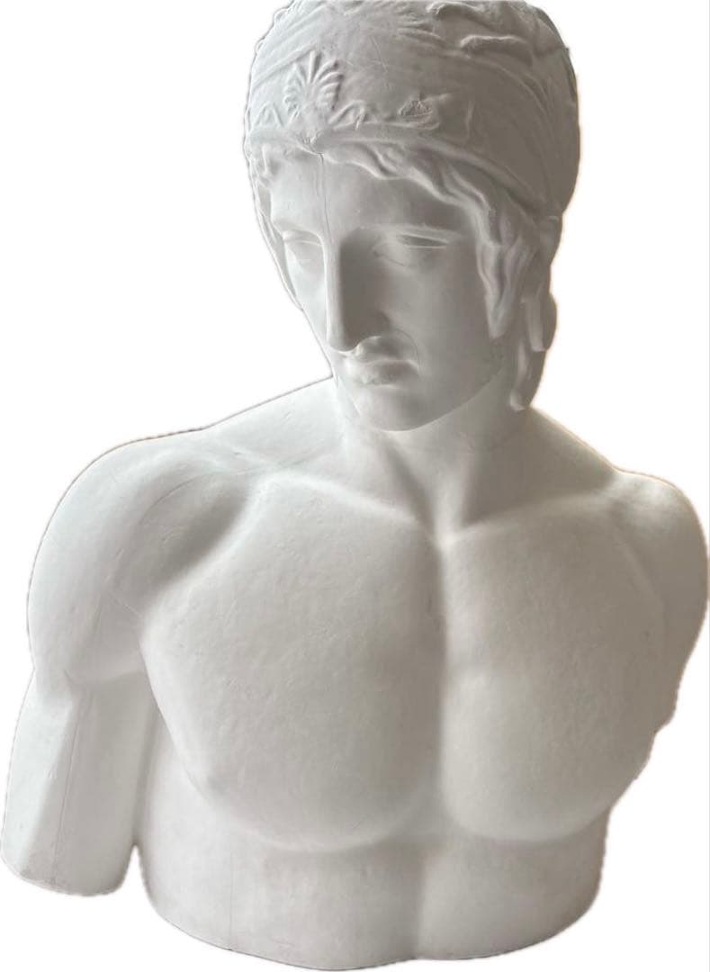 石膏像 マルス 胸像