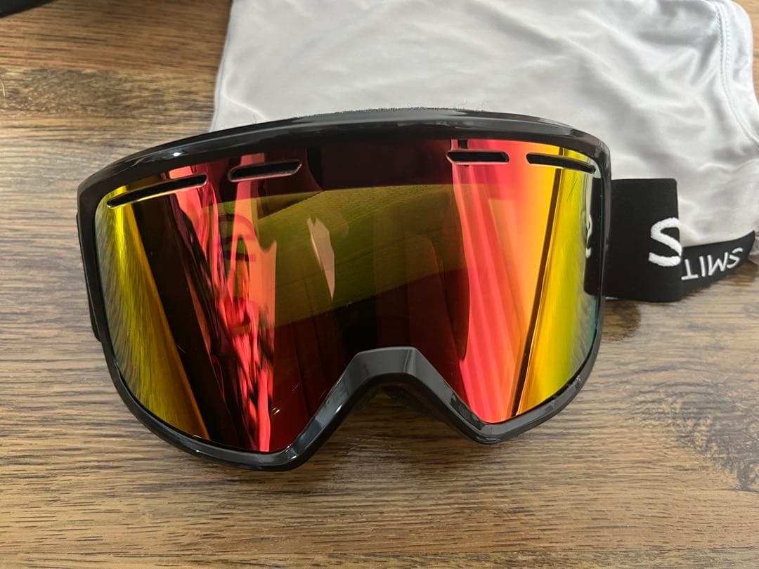 SMITH ゴーグル ミラーレンズ ケース付き