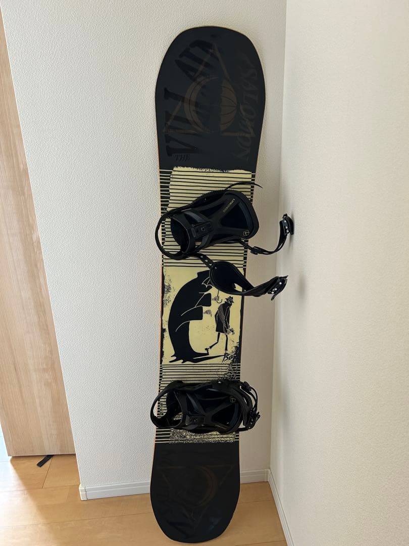 VILLAIN スノーボード ビンディング付き