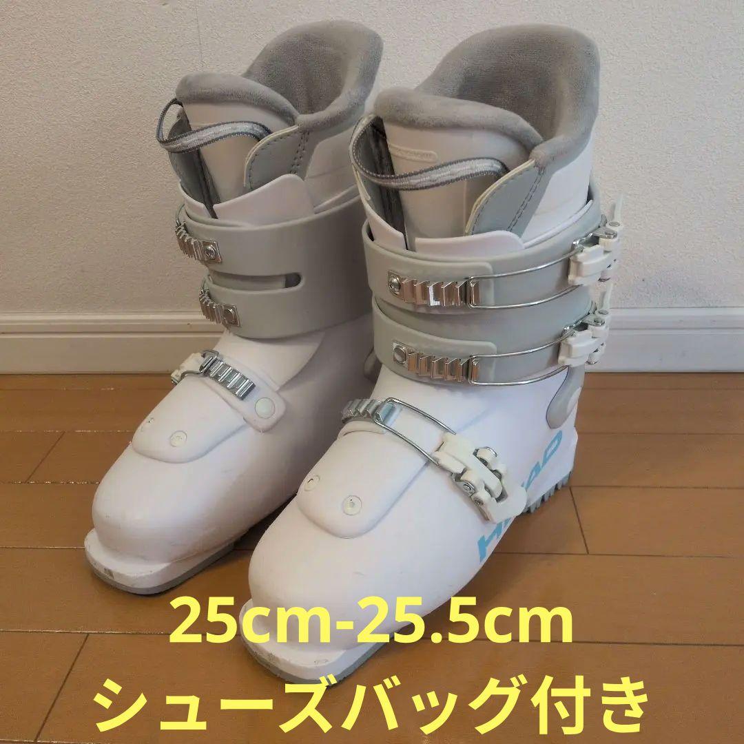 HEAD スキーブーツ 25cm-25.5cm ホワイト/グレー