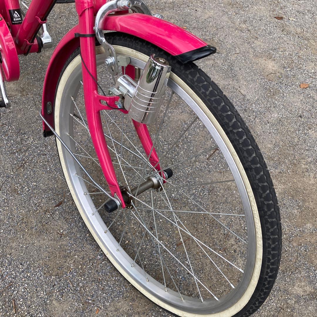 あさひ自転車 20インチ 自転車　キッズ　子ども　サイクルベースあさひ ピンク