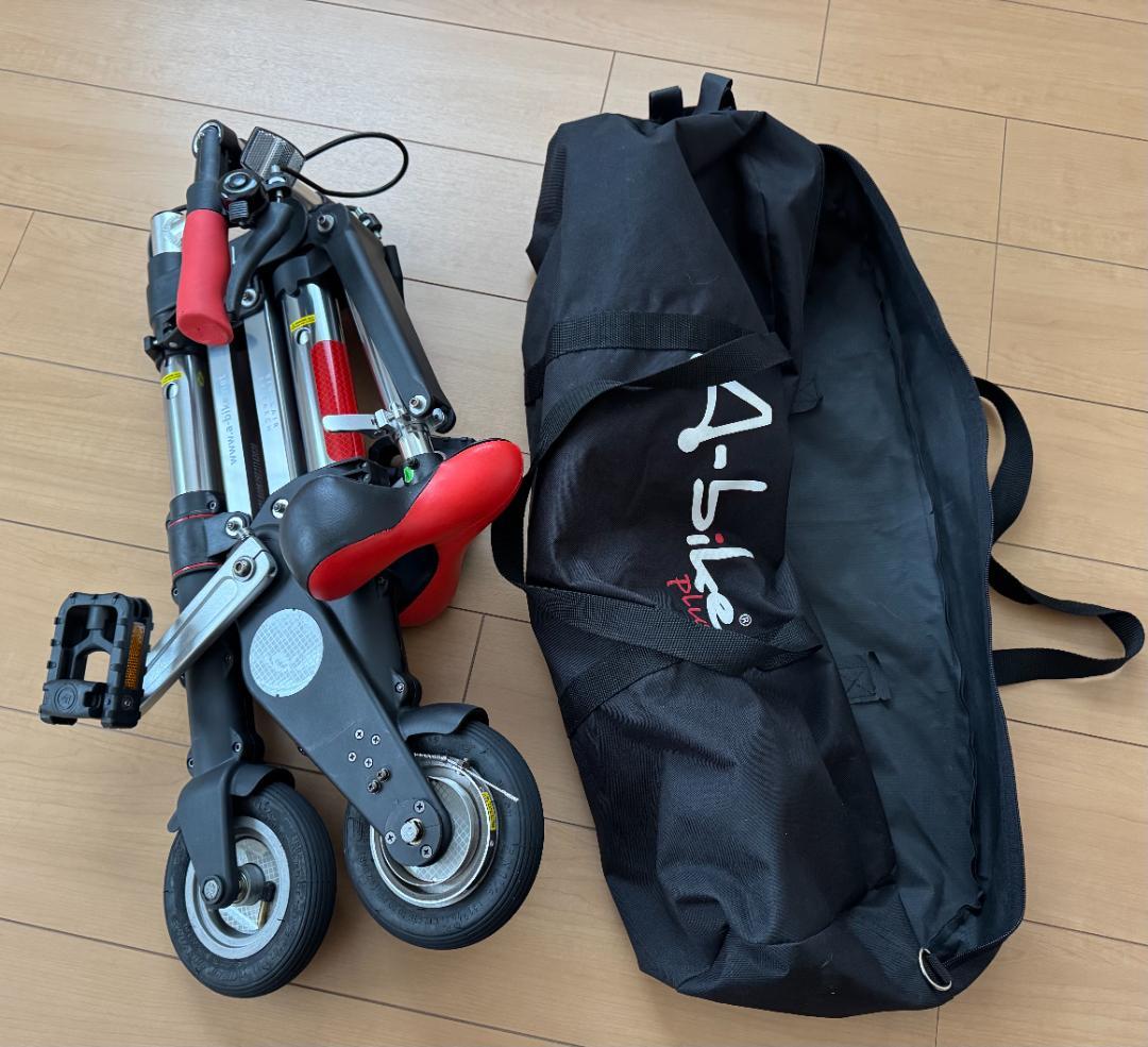 【動作確認済】A-bike Plus 折りたたみ自転車 専用キャリーバッグ付き