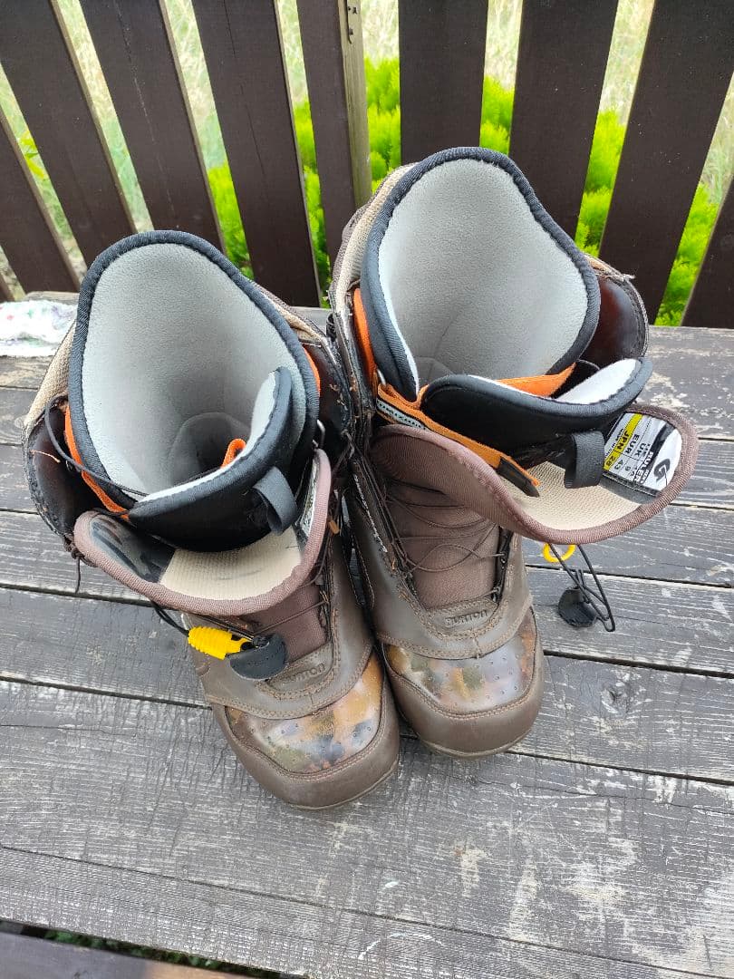Burton Ruler バートン 28cm スノーボードブーツ ブラウン迷彩