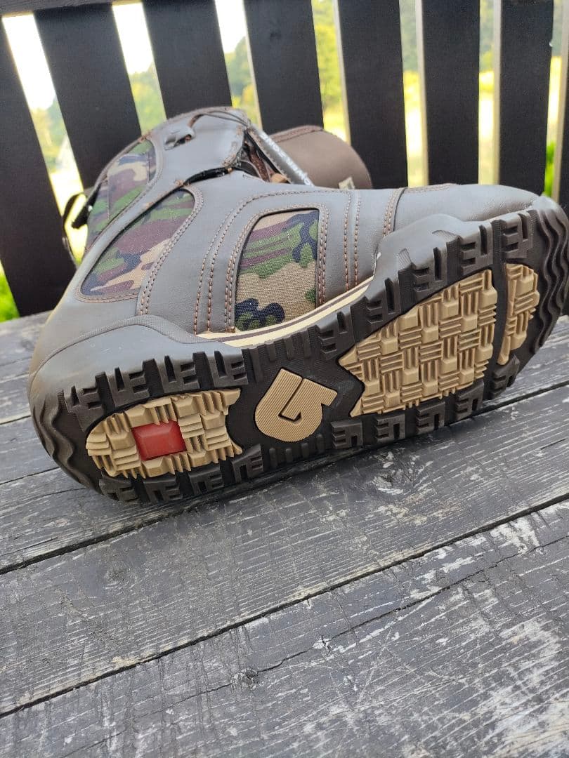 Burton Ruler バートン 28cm スノーボードブーツ ブラウン迷彩