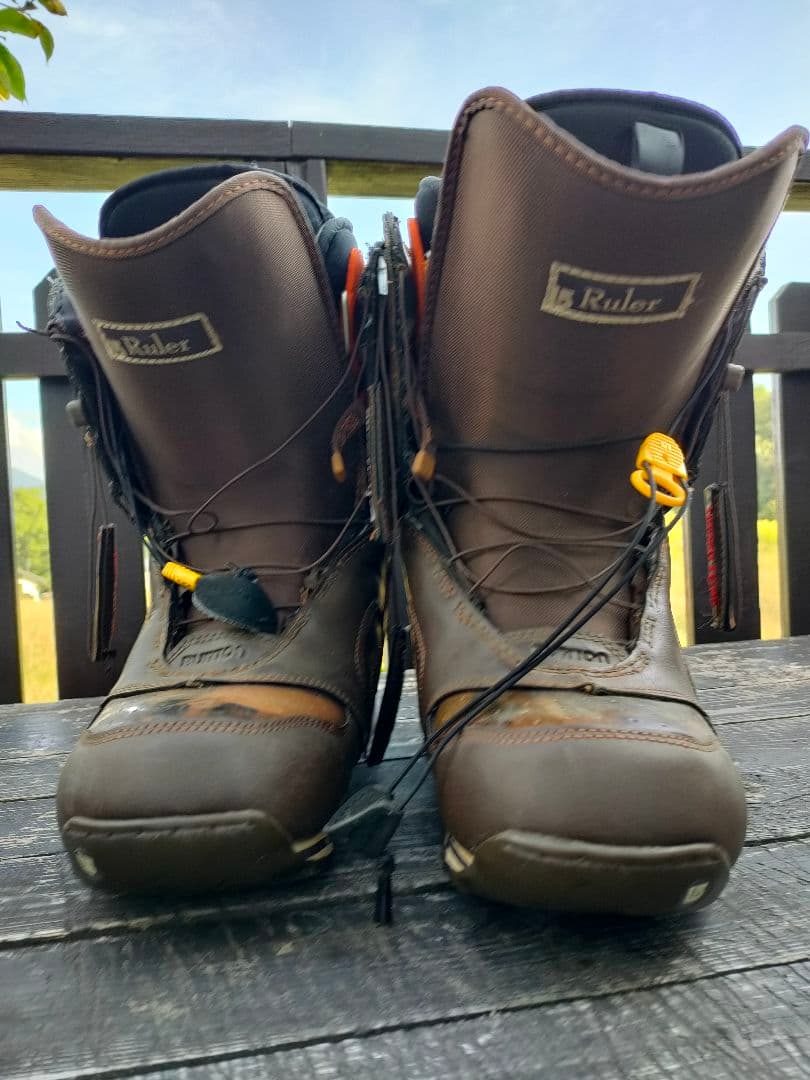 Burton Ruler バートン 28cm スノーボードブーツ ブラウン迷彩