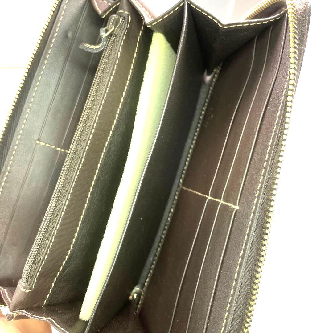 GUCCI グッチ　長財布　シェリーライン　リボン　　GG柄　ラウンドファスナー