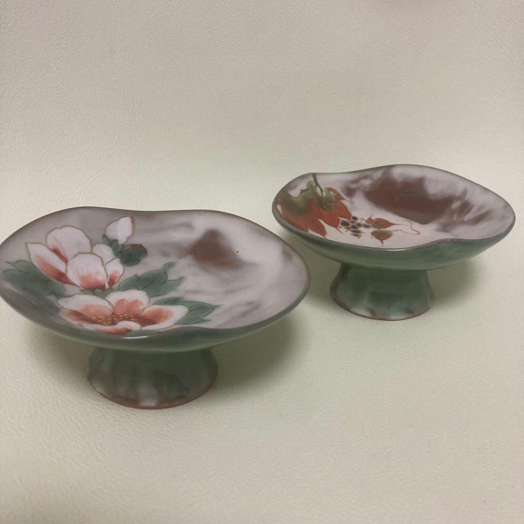 陶あん　清水焼　京焼　高台小鉢　2個セット