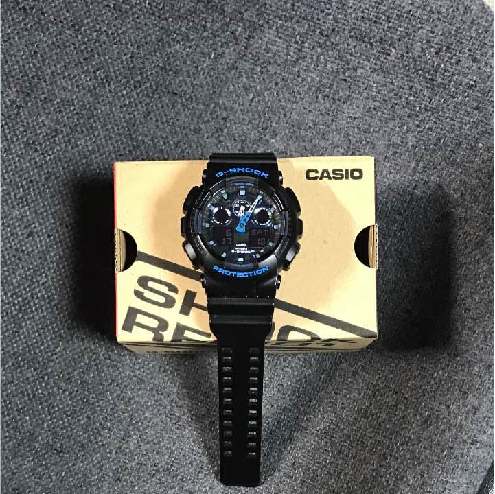 G-SHOCK  青色 黒色