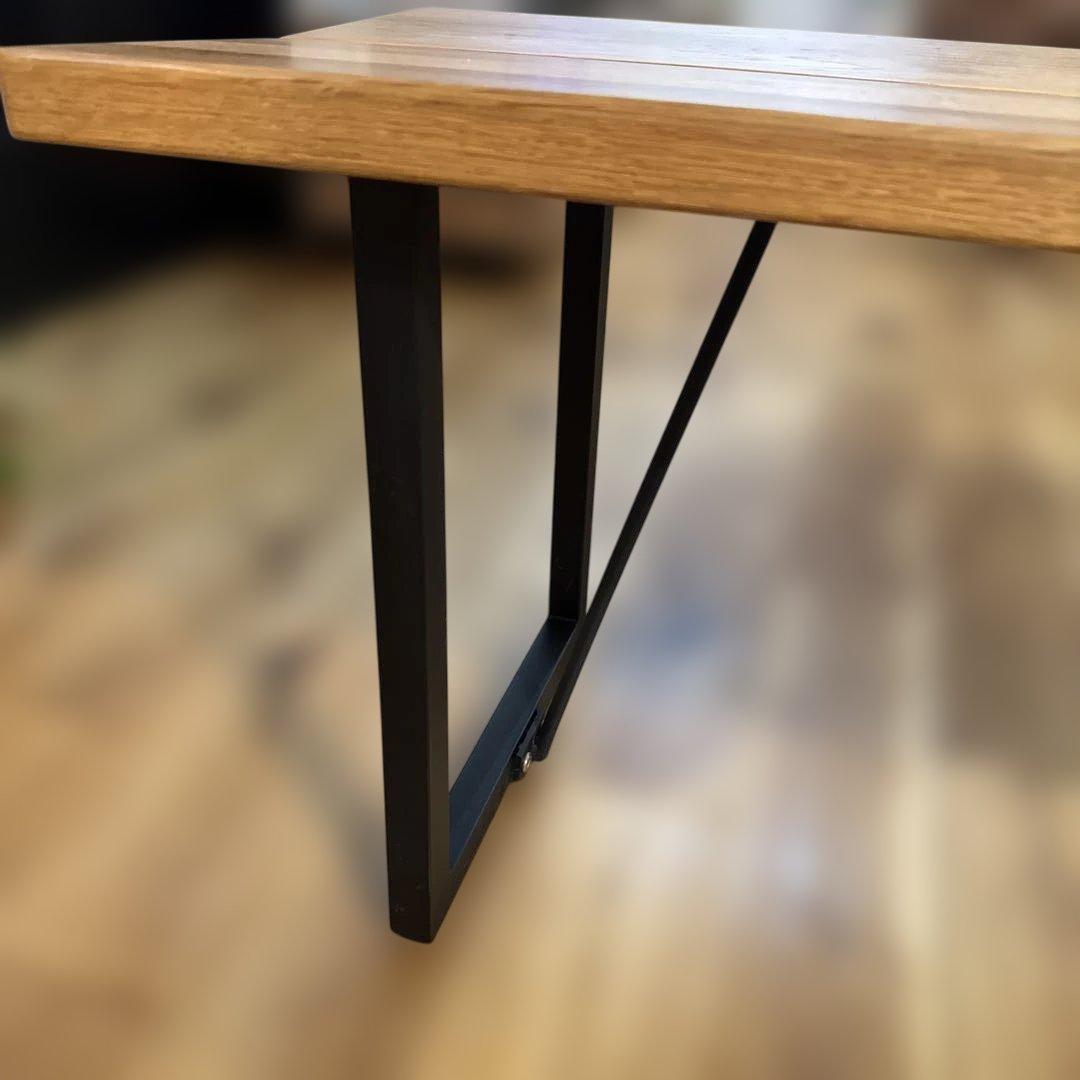 ☆値下げ☆ダイニングベンチ　オーク材　長椅子