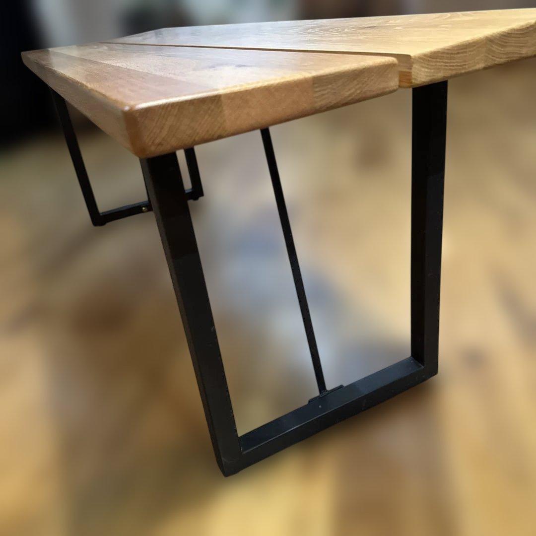 ☆値下げ☆ダイニングベンチ　オーク材　長椅子