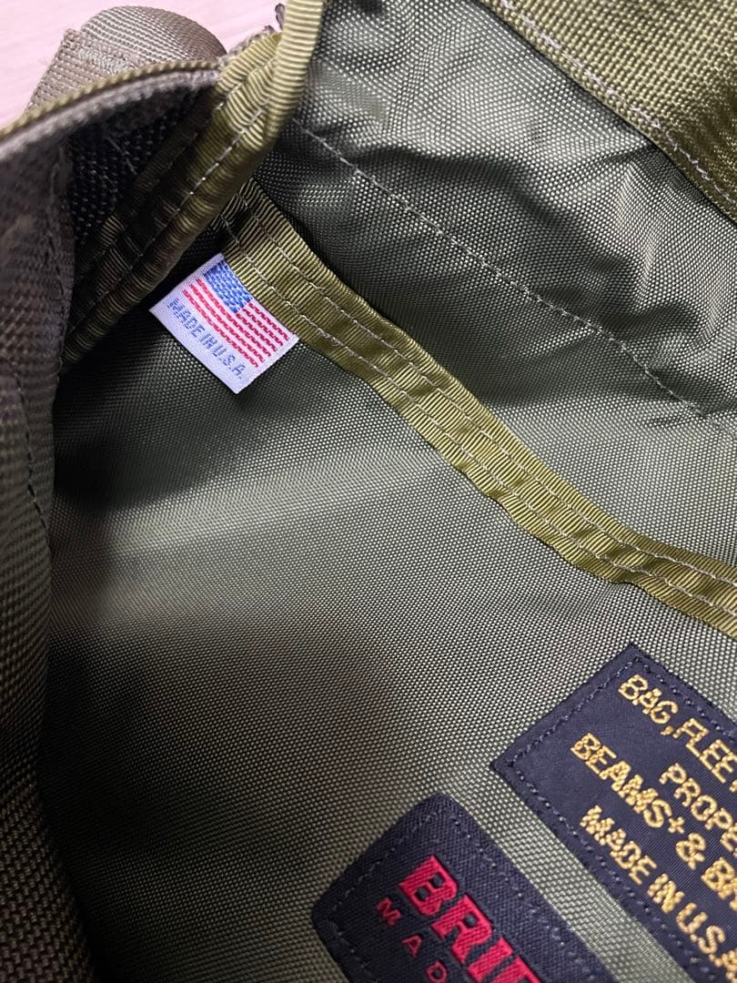 BEAMS PLUS 【別注】BRIEFING / MESSENGER BAG