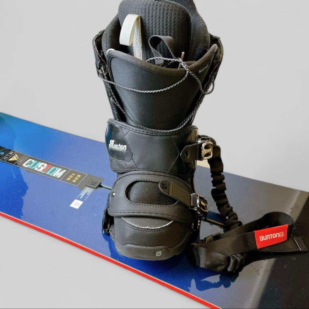【美品】BURTON CUSTOM 154cm バートン スノーボード3点セット