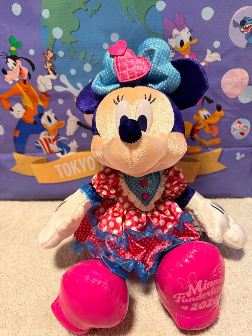 ミニー　ファンダーランド　パルパルーザ ぬいぐるみ