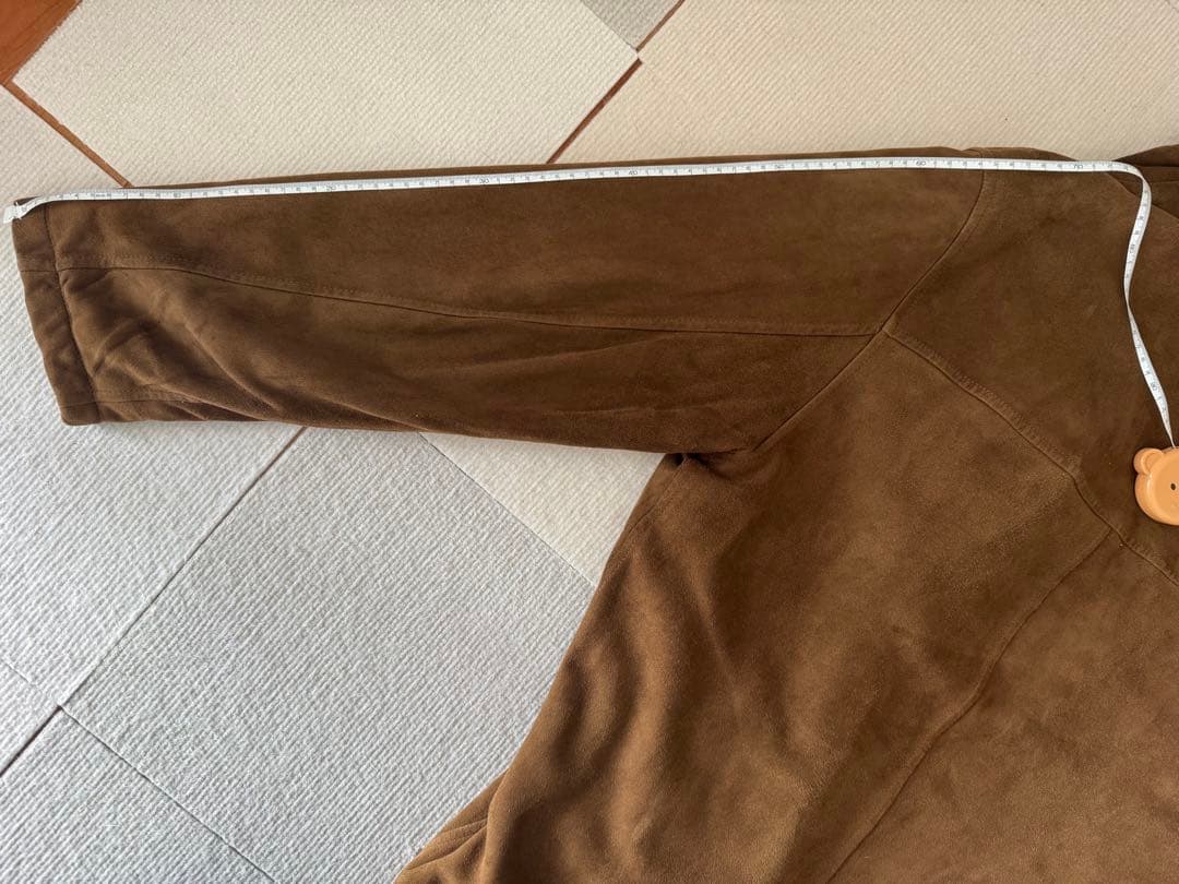 OLD ENGLAND メンズ スエードハーフコート