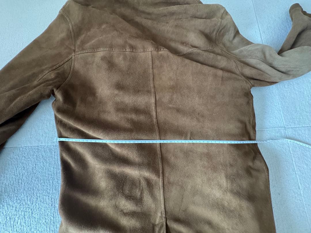 OLD ENGLAND メンズ スエードハーフコート