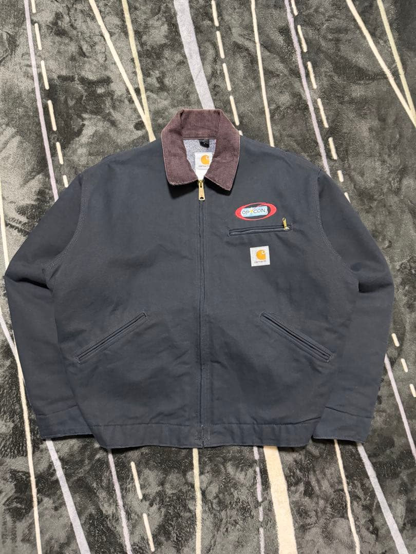 USA製 カーハート デトロイトジャケット ブラック J01 BLK