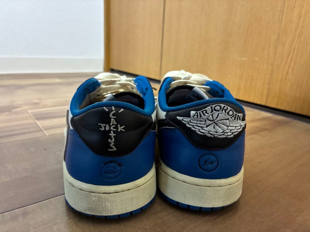 NIKE travis Scott×Fragment AJ1 low
