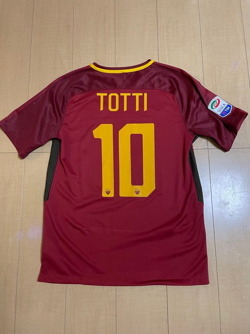 ASローマ　トッティ 2017/2018 ユニフォーム ホーム 半袖 レプリカ