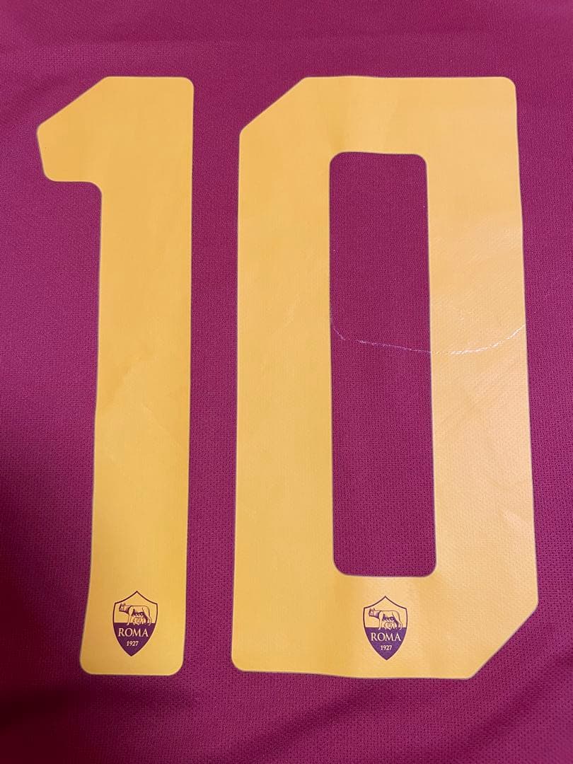 ASローマ　トッティ 2017/2018 ユニフォーム ホーム 半袖 レプリカ