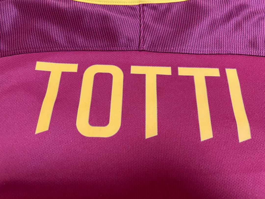 ASローマ　トッティ 2017/2018 ユニフォーム ホーム 半袖 レプリカ