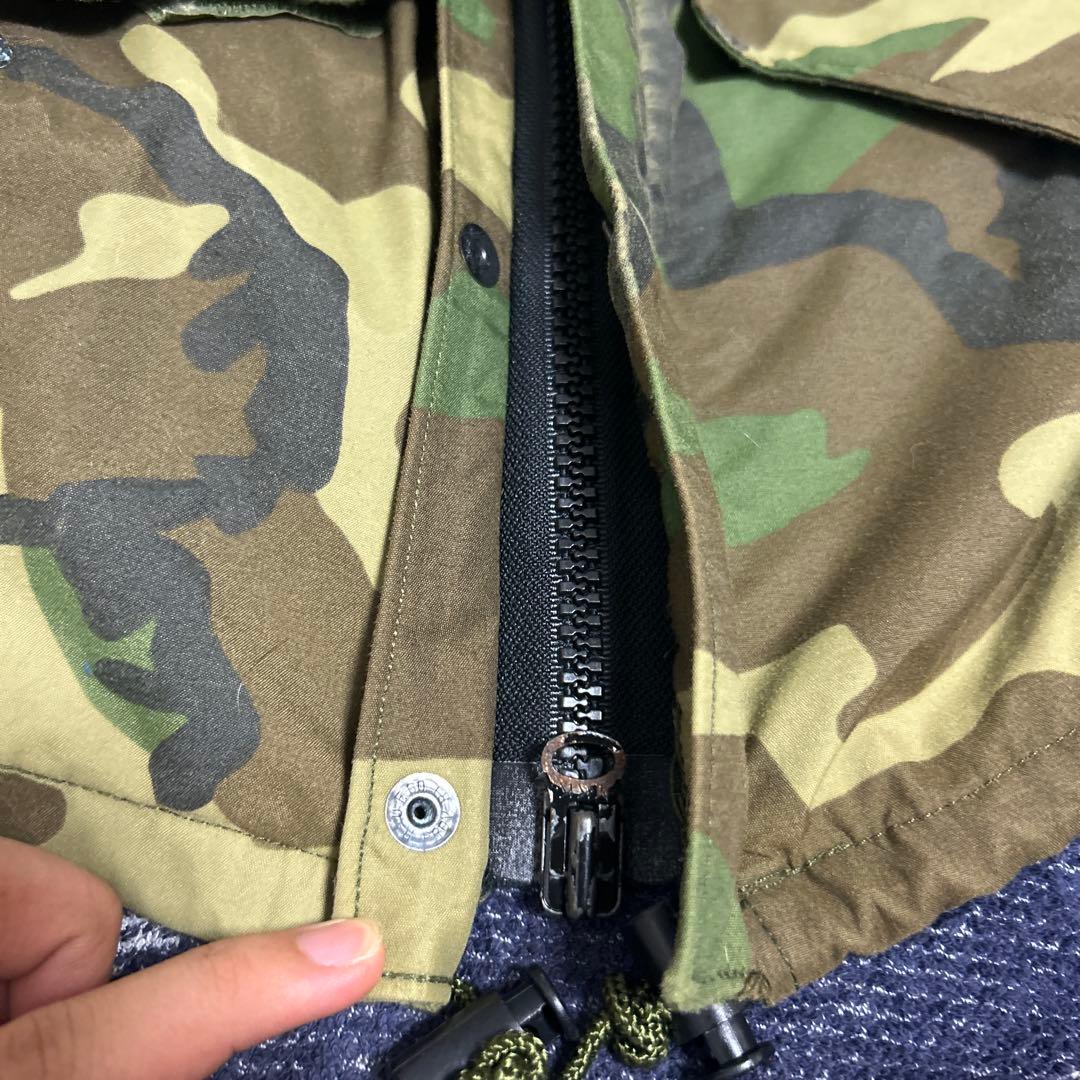 アーミージャケットカモ柄