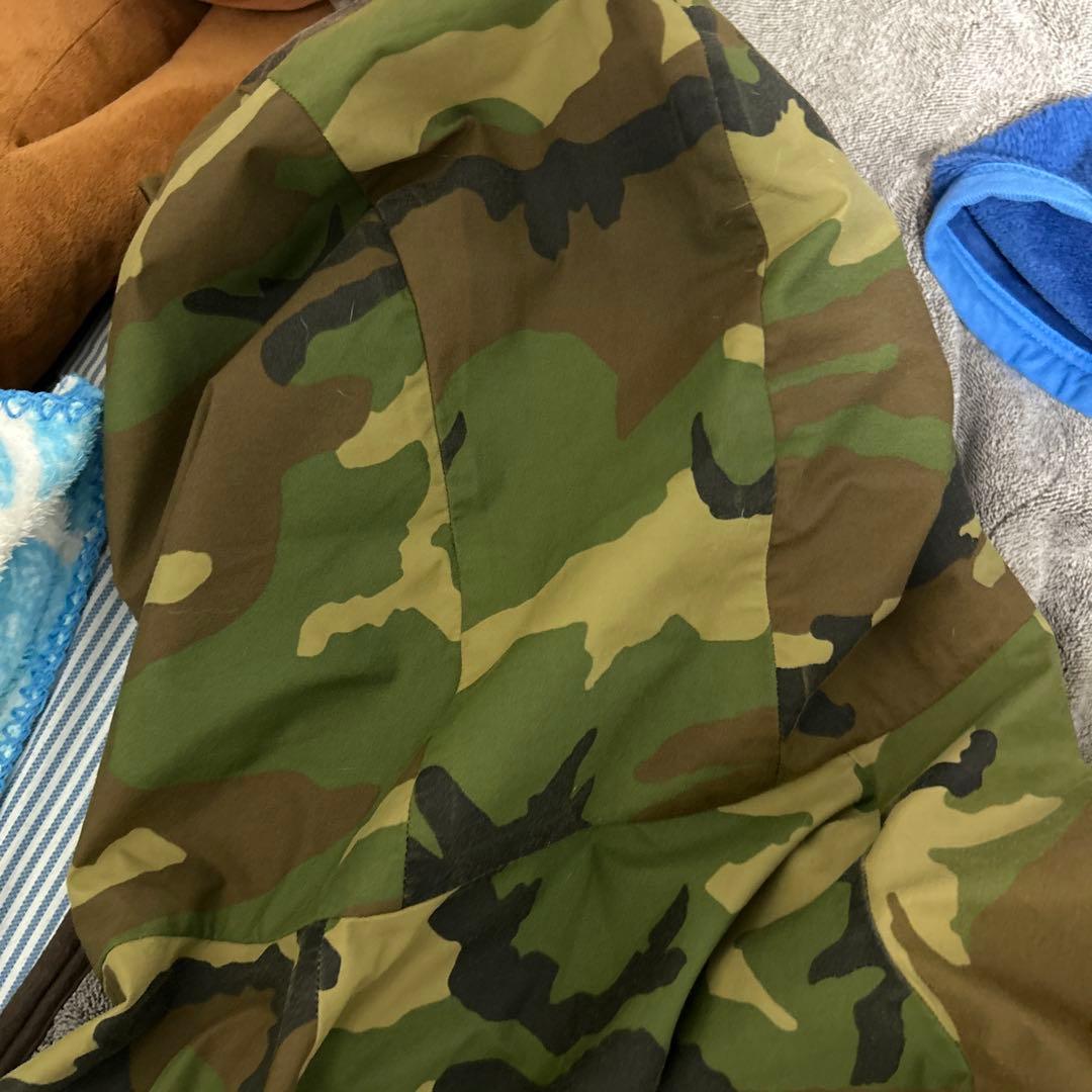 アーミージャケットカモ柄