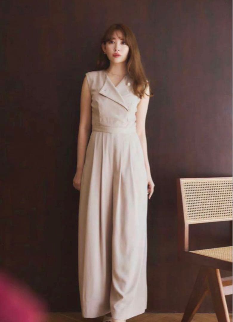 サロペット・オーバーオール・オールインワン her lip to Two-Way Collar Jumpsuit